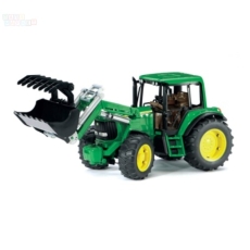 Купить игрушки Трактор John Deere 6920 с погрузчиком, 02-052 по цене 1 555 руб. от производителя BRUDER, Бренд: BRUDER