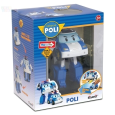 Купить игрушки Robocar Poli трансформер Поли (12,5 см) + инструменты, с подсветкой, 83094 по цене 1 231 руб. от производителя Silverlit, Бренд: Poli Robocar