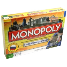 Купить Монополия с банковскими карточками, 00114 по цене 2 920 руб. от производителя Hasbro, Бренд: Monopoly