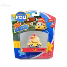 Купить игрушки Мини металлическая машинка  Robocar Poli 6 см , 83253 по цене 520 руб. от производителя Silverlit, Бренд: Poli Robocar