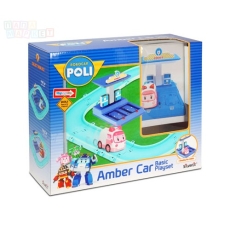 Купить игрушки Набор маленький трек Robocar Poli - умная машинка Эмбер в комплекте, 83271 по цене 2 540 руб. от производителя Silverlit, Бренд: Poli Robocar