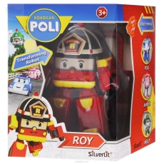 Купить игрушки Рой Robocar Poli Машинка - трансформер 10 см, 83170 по цене 1 010 руб. от производителя Silverlit, Бренд: Poli Robocar