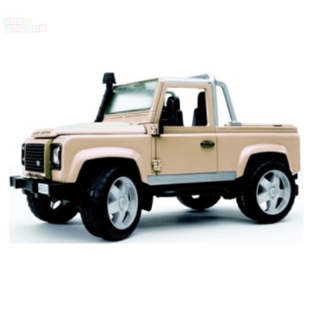 Купить игрушки Внедорожник-пикап Land Rover Defender, 02-591 по цене 2 255 руб. от производителя BRUDER, Бренд: BRUDER