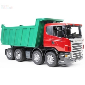 Купить игрушки Самосвал Scania (подходит модуль со звуком и светом H), 03-550 по цене 2 150 руб. от производителя BRUDER, Бренд: BRUDER
