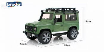 Купить игрушки Внедорожник Land Rover Defender Bruder 02-590, 02-590 по цене 2 050 руб. от производителя Bruder, Бренд: Bruder
