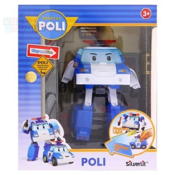 Купить игрушки Robocar Poli Машинка - трансформер Поли мини 7,5 см, 83046 по цене 654 руб. от производителя Silverlit, Бренд: Poli Robocar