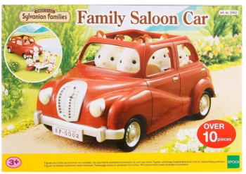 Купить Семейный автомобиль красного цвета Sylvanian Families, 2002 по цене 2 113 руб. от производителя Epoch, Бренд: Sylvanian Families
